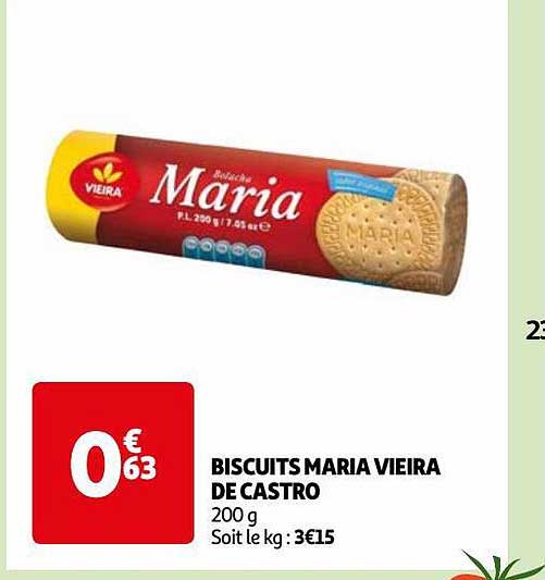 biscuits maria vieira de castro