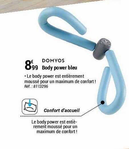 Body Power Bleu Domyos