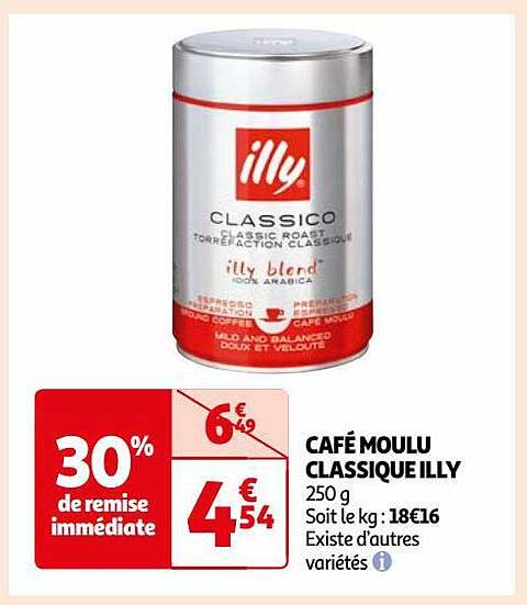 Café Moulu Classique Illy