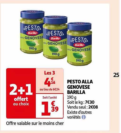 pesto alla genovese barilla