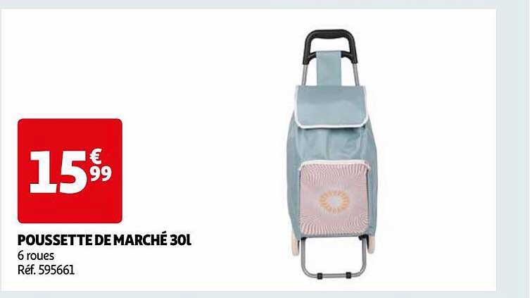 Poussette De Marché 30l