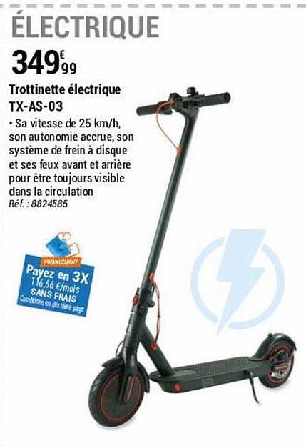 trottinette électrique tx-as-03
