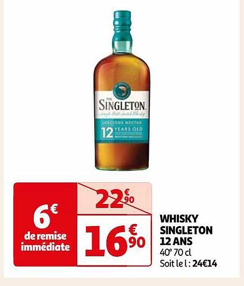 Whisky Singleton 12 Ans