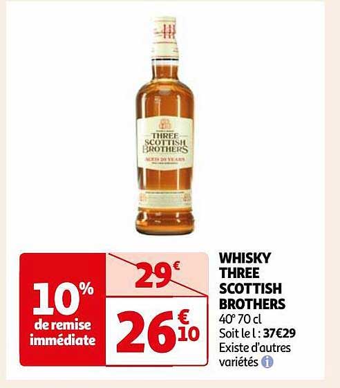 whisky three scottish brothers