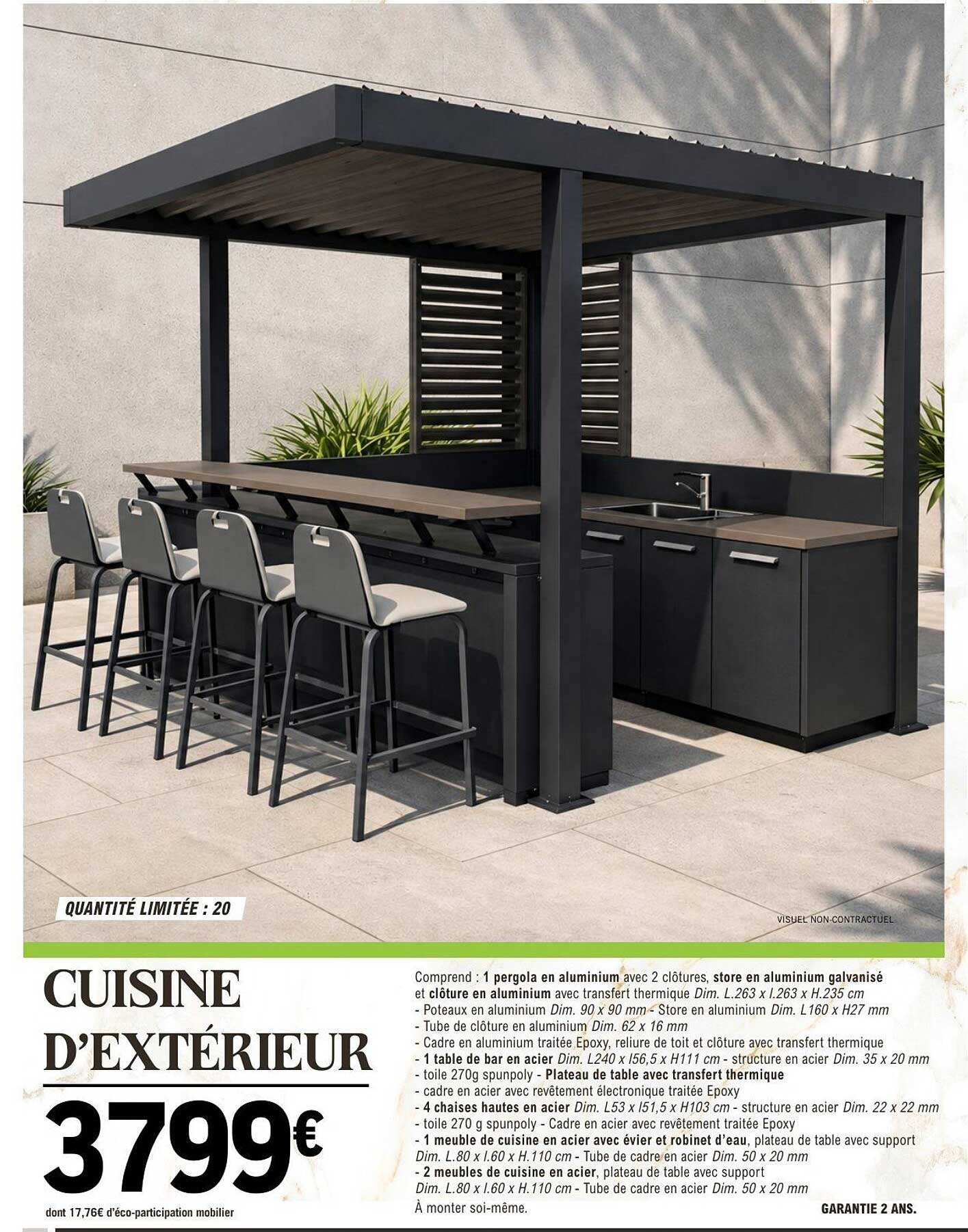 CUISINE D'EXTÉRIEUR