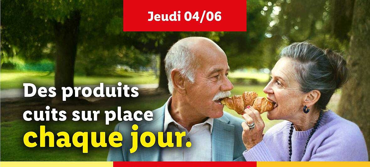 Des produits cuits sur place chaque jour