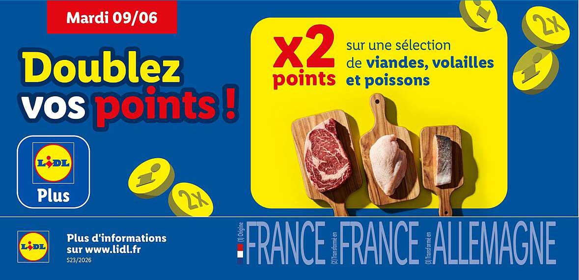 Doublez Vos Points !