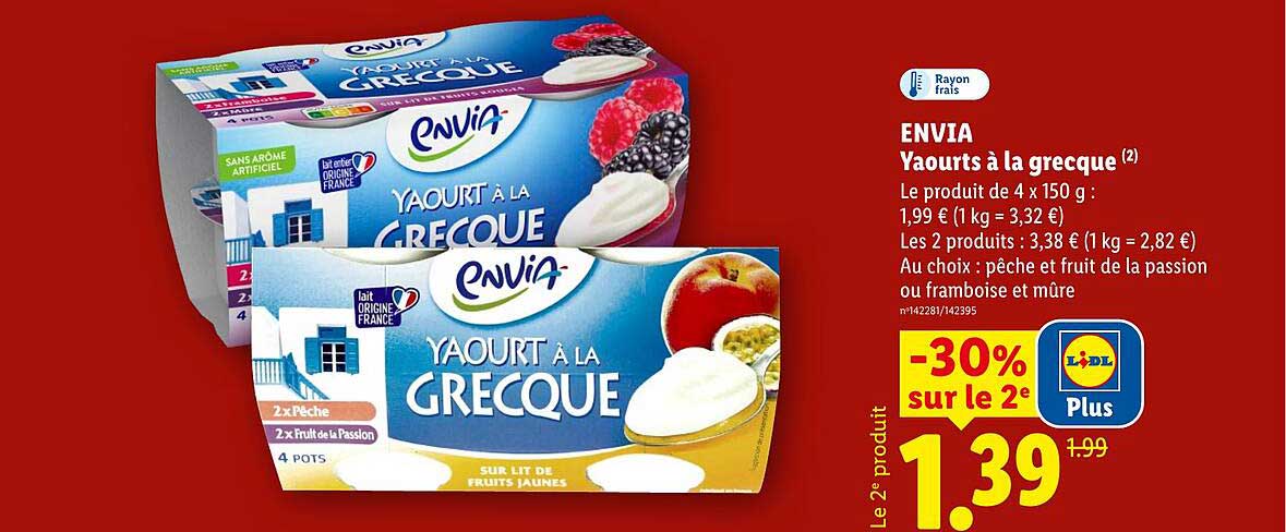 Envia Yaourt à la Grecque