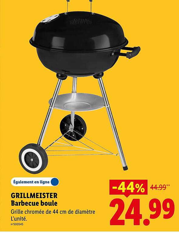 GRILLMEISTER Barbecue boule