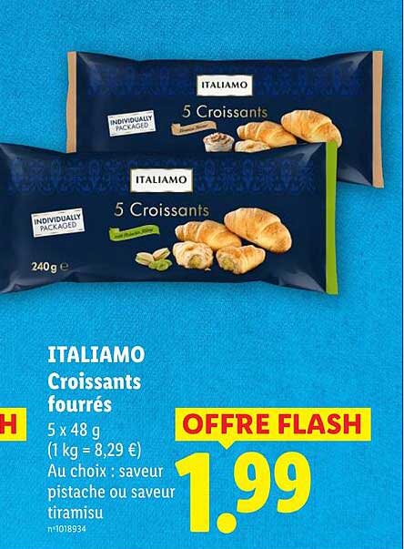 ITALIAMO Croissants fourrés