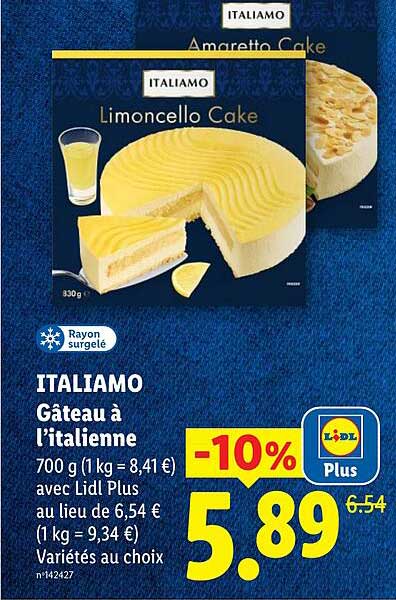 ITALIAMO Gâteau à l’italienne