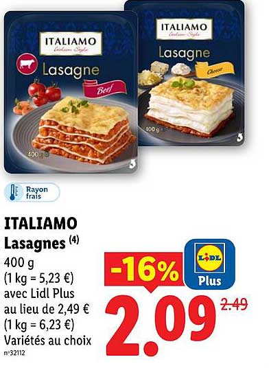 ITALIAMO Lasagne