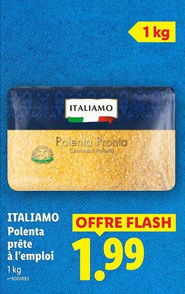 ITALIAMO Polenta prête à l’emploi