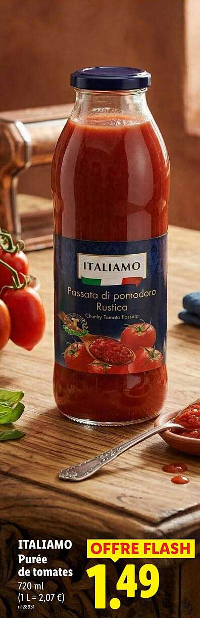 ITALIAMO Purée de tomates