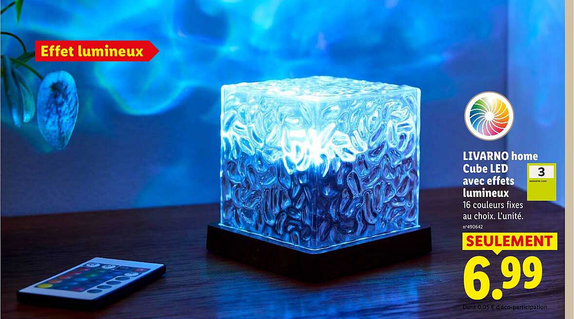 LIVARNO home Cube LED