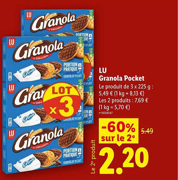 LU Granola Pocket