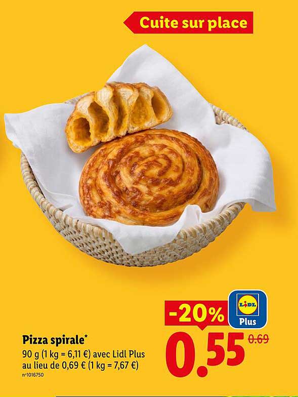 Pizza spirale