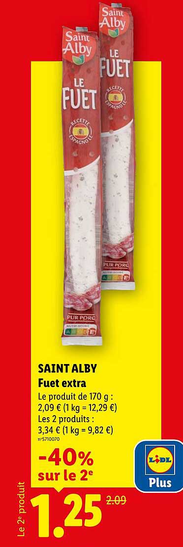 Saint Alby Fuet extra