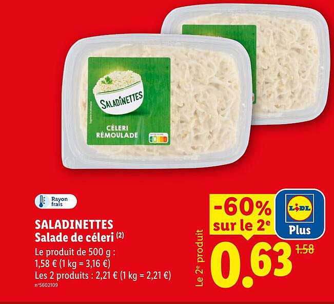 SALADINETTES Salade de céleri