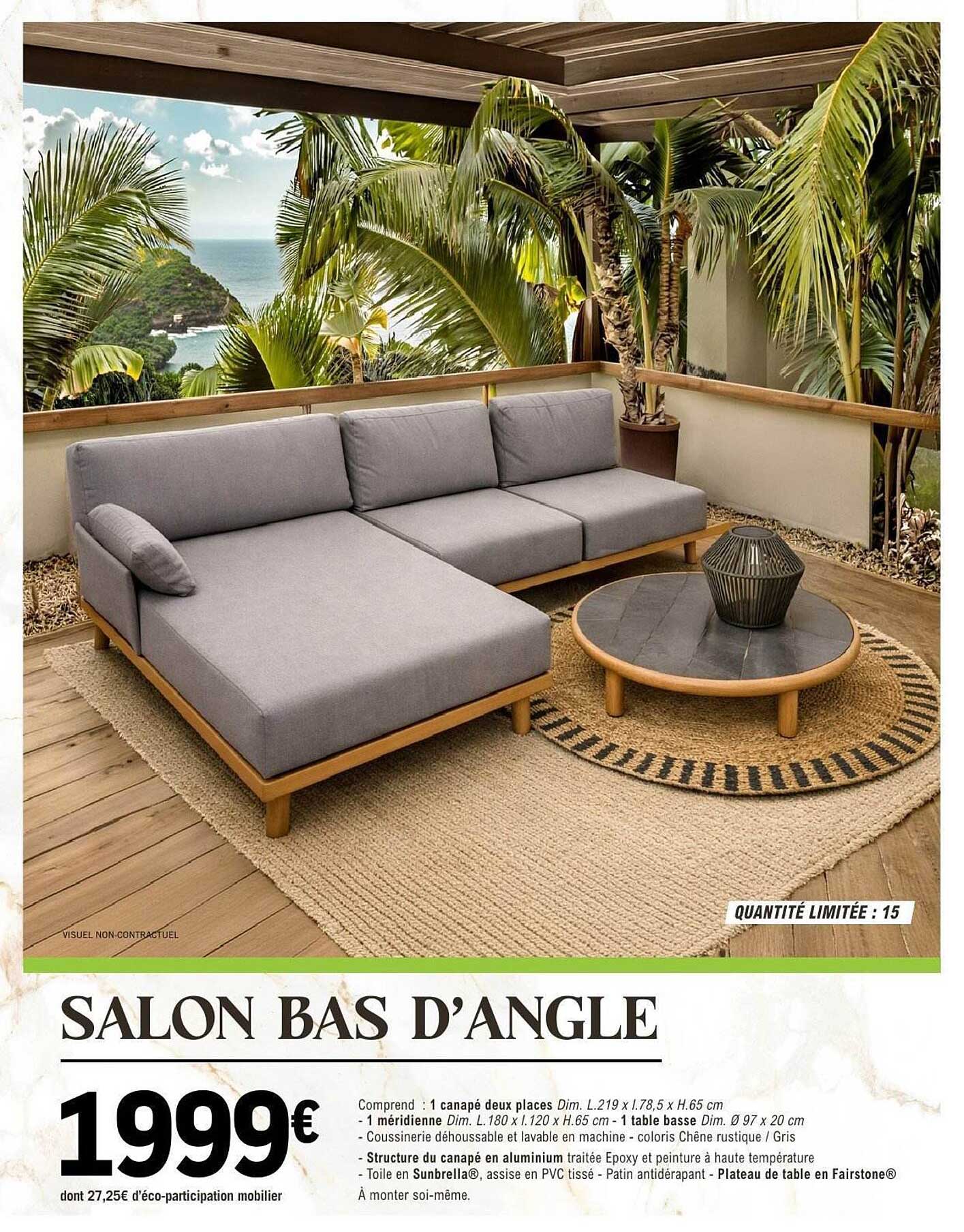 SALON BAS D'ANGLE