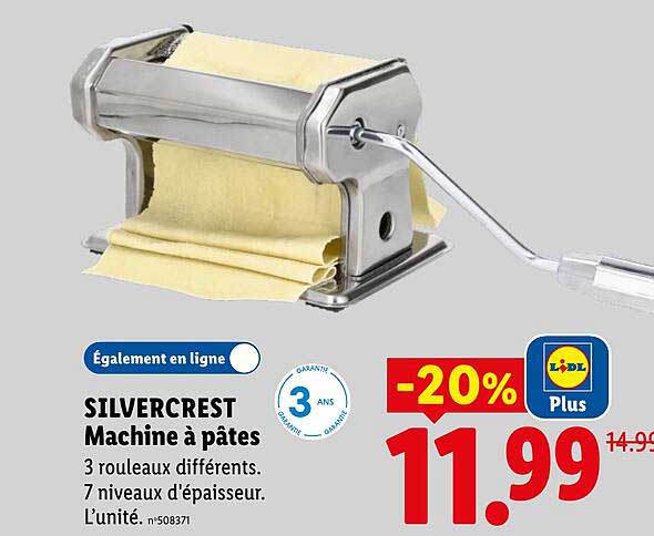 SILVERCREST Machine à pâtes
