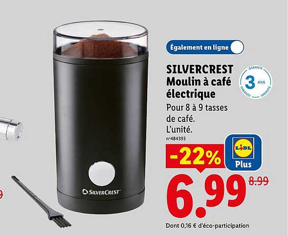SILVERCREST Moulin à café électrique