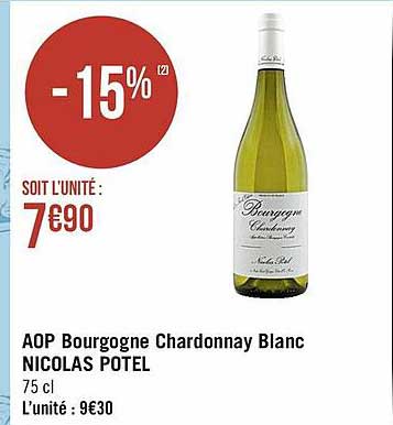 aop bourgogne chardonnay blanc nicolas potel