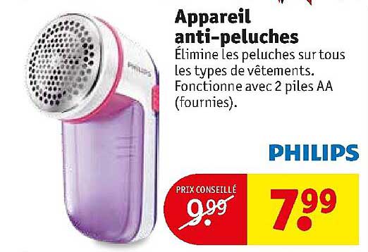 appareil anti-peluches