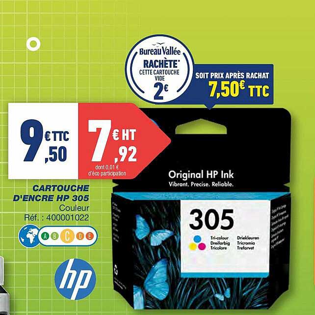 cartouche d'encre hp 305