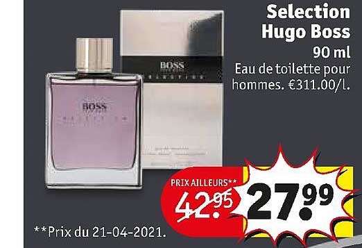 eau de toilette pour hommes, selection hugo bosse 90 ml