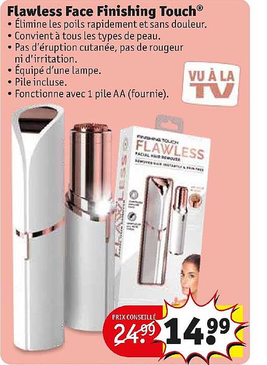 flawless face finishing touch