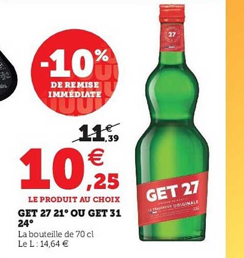 get 27 21° ou get 31 24°