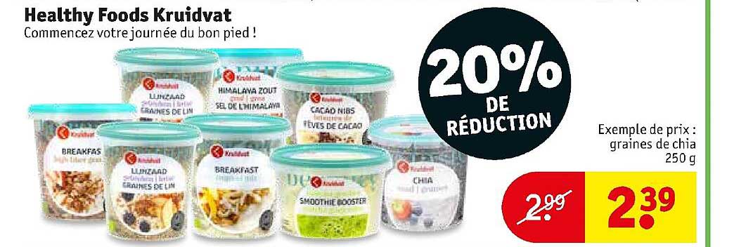 healthy foods kruidvat
