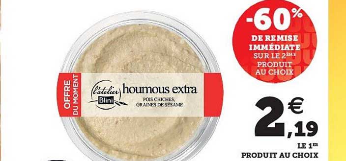 houmous extra l'atelier blini