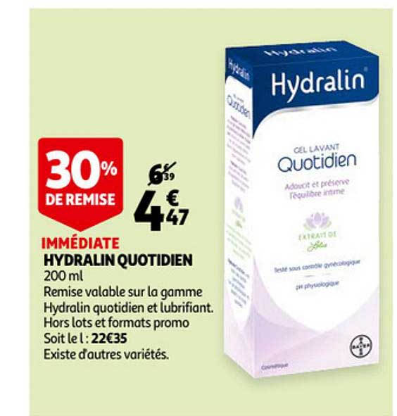 hydralin quotidien