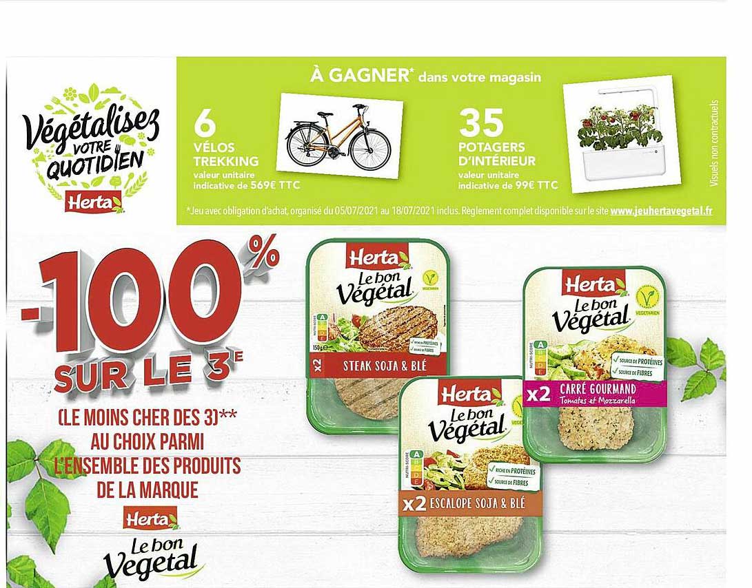 l'ensemble des produits de la marque herta