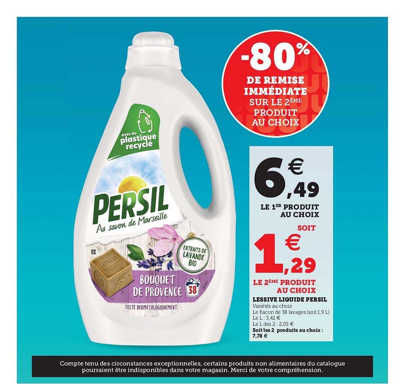 Lessive Liquide Persil