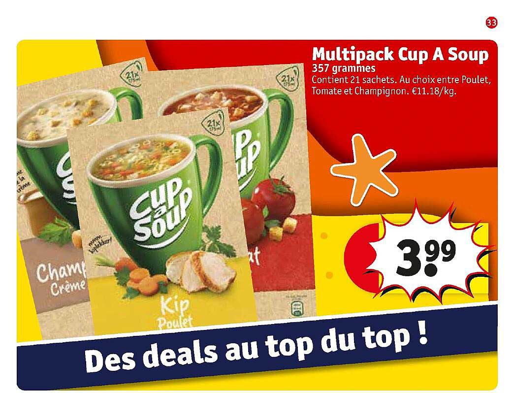 multipack cup a soup