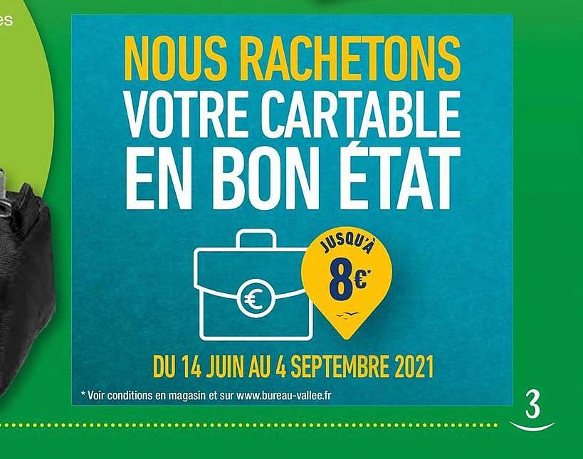 nous rachetons votre cartable en bon état
