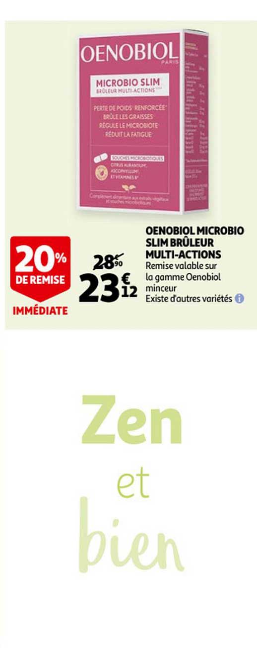 oenobiol microbio slim brûleur multi-actions
