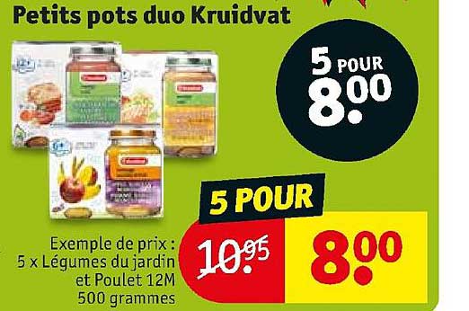 petits pots duo kruidvat