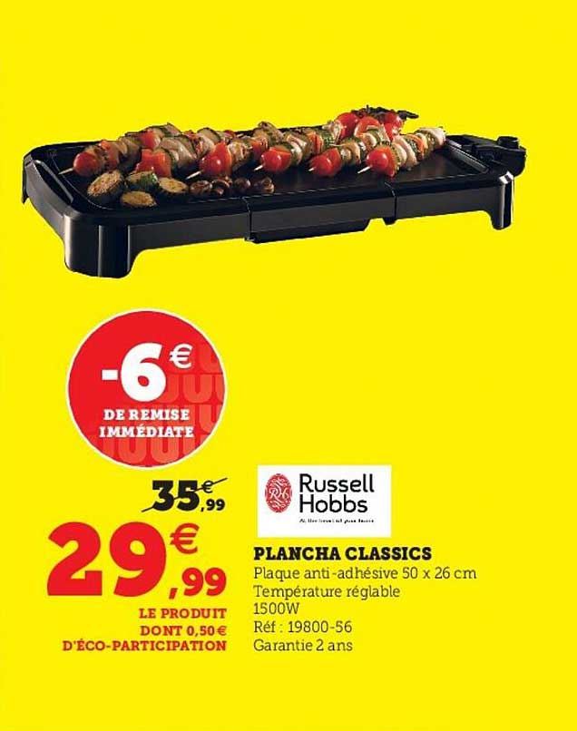 plancha classics russell hobbs