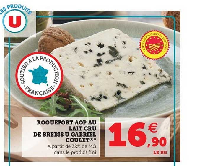 roquefort aop au lait cru de brebis u gabriel coulet