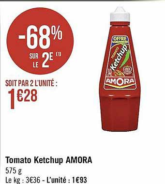 tomato ketchup amora