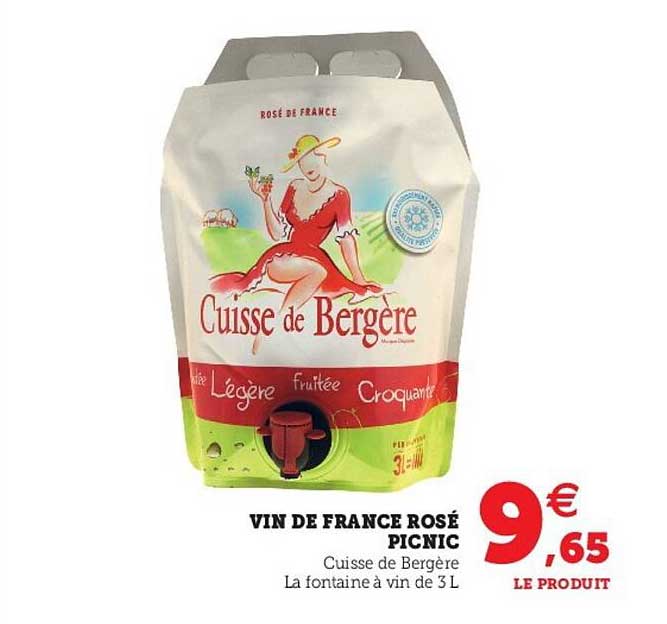 Vin De France Rosé Picnic