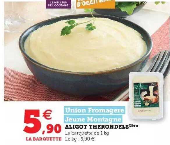 aligot therondels union fromagerie jeune montagne