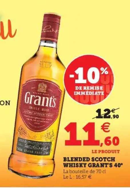 Blended Scotch Whisky Grant's 40°