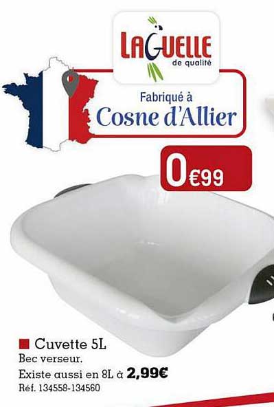 cuvette 5l la guelle de qualité