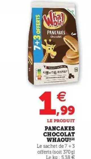 Pancakes Chocolat Whaou !