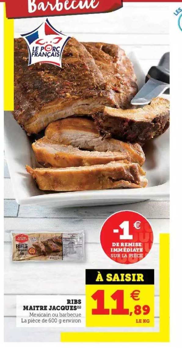 ribs maître jacques